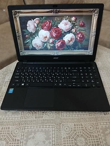 acer notebook: Acer noutbuk – qara korpus, yüngül və kompakt dizayn. Açıqlama: ●Acer — 3