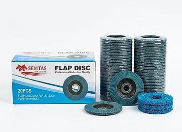 SEMTAS Flap Disk dəsti – peşəkar sənaye keyfiyyəti - Növ: Flap Disk