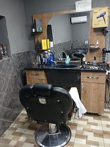 salon mebeleri: Peşəkar bərbər avadanlıqları dəsti real alici əlaqə saxlasin — 4