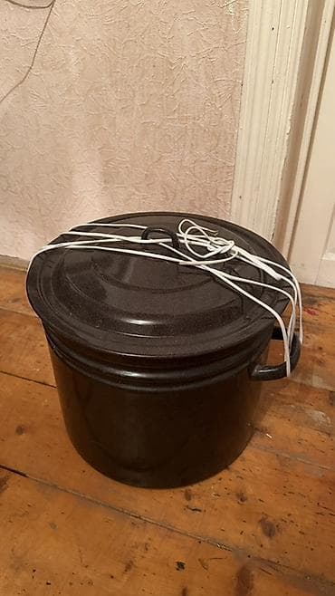 Qazan, rəng - Qara, 5-dən çox l