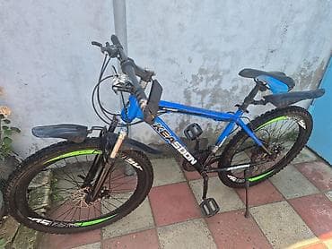 wolf bicycle: Keadson dağ velosipedi – mavi/qara rəng - Çərçivə: Keadson KX-980 — 10