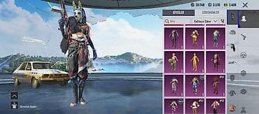 üst geyimleri: PUBG Mobile oyun hesabı – zəngin kolleksiya və nadir kosmetikalar - — 1
