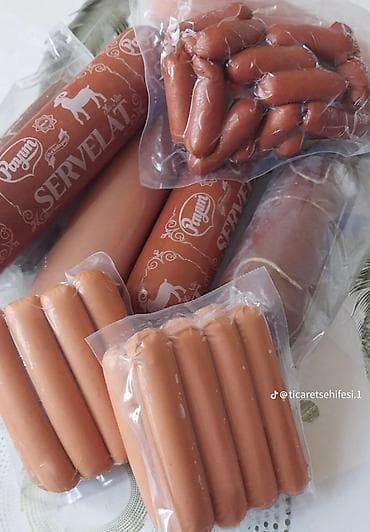 boyuk vaza: Məhsul: Payım brendi ət məhsulları – servelat və sosis paketləri — 1