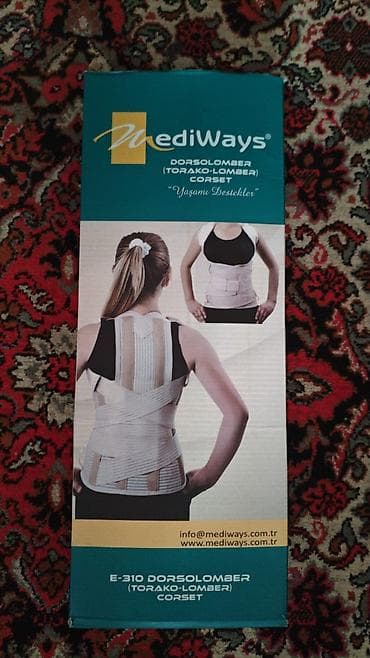 MediWays E-310 Dorsolomber (Torako-Lomber) Korset - İstehsalçı — 3