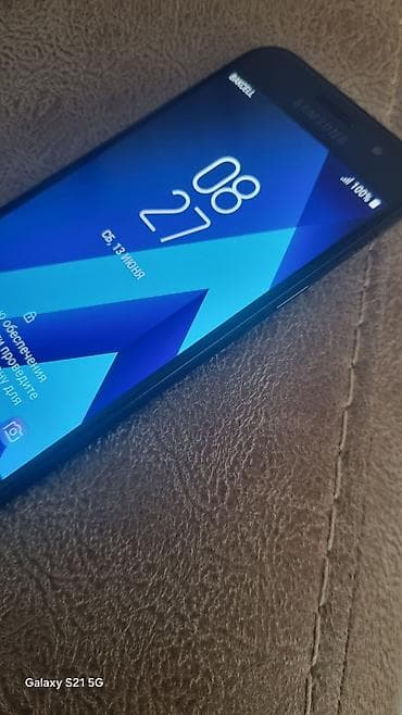 samsung 980: Samsung Galaxy A5 2017, 32 GB, rəng - Qara, Barmaq izi — 1