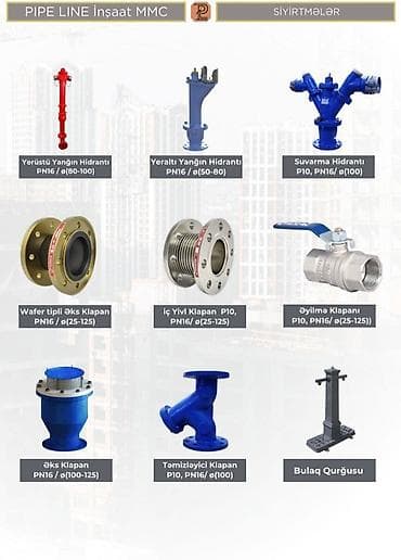 qaz beci: Siyirtmə klapanlar (zadvijkalar) boru kəmərlərində maye və ya qaz — 4