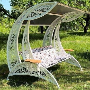 bu mebellər: Yeni, Divan-yelləncək, Zontikli, Metal — 5