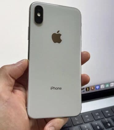 Alcatel: IPhone X, Gümüşü, Simsiz şarj — 1