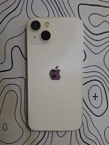 IPhone 13, 256 GB, Starlight, Barmaq izi, Face ID