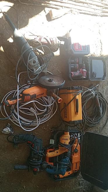 kreditle drel: Tikinti və təmir üçün elektrik alətləri dəsti Komplektin tərkibi: - — 1