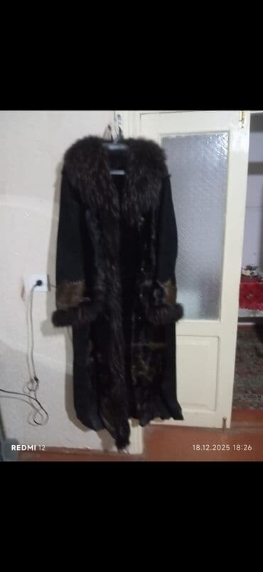 Hicab: Kürk, XL, rəng - Qara — 1