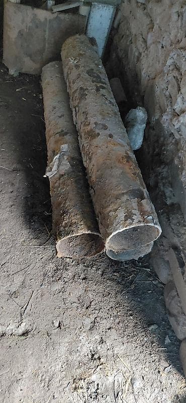 quru meyvələr satışı: Məhsul: Metal borular iri 200 diametrli Uzunluq: təxminən 1.50 m — 1