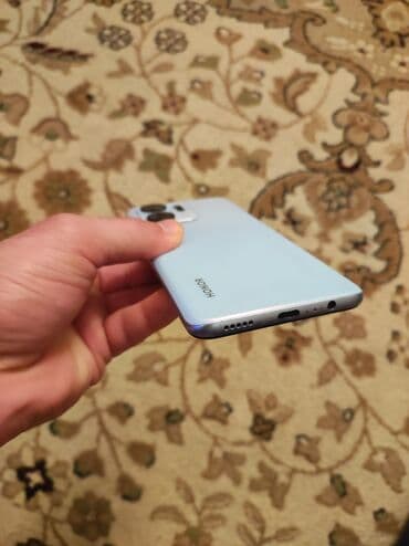 beko soyuducu soyutmur: Honor X7a, 128 GB, rəng - Mavi, Barmaq izi — 2