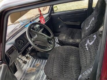 радиатор охлаждения опель вектра б: LADA 2107 sedan - Korpus: 4 qapı, tünd bordo rəng, xrom arxa bamper — 4