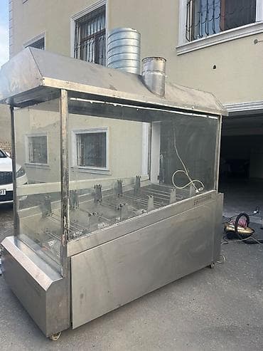 Pasco brendinin paslanmayan poladdan hazırlanmış vitrinli dönər/kabab — 6