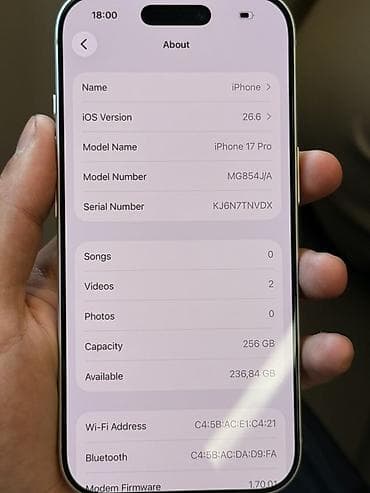 14 pro max dubay: IPhone 17 Pro, Gümüşü — 7