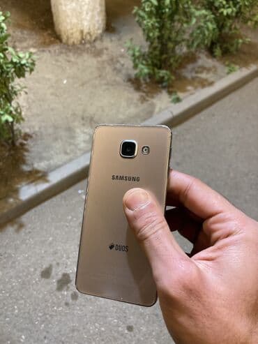 samsung s25 edge qiymeti: Samsung Galaxy A3 2016, 64 GB, rəng - Qızılı, Barmaq izi, Face ID — 5