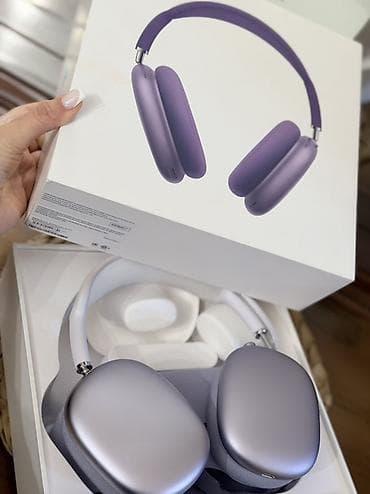 Məhsul: Apple AirPods Max (bənövşəyi/gümüş tonları) Təsvir: - Yüksək