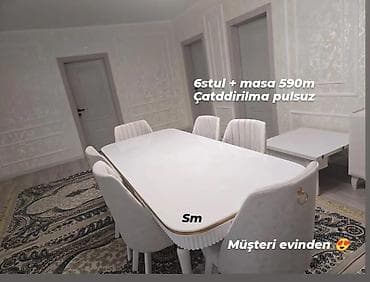 manikur stollari: Stol stul dəstlərimiz hər ölçüde her madelde Ucuz və keyfiyyətli Bizde — 1