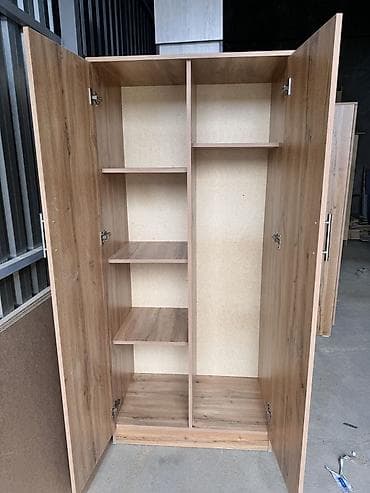 Yeni, 2 qapılı, Açılan, Düz dolab