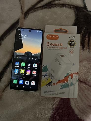 processor core i7: Tecno Spark 10 Pro, 256 GB, rəng - Ağ, Barmaq izi, Face ID — 5
