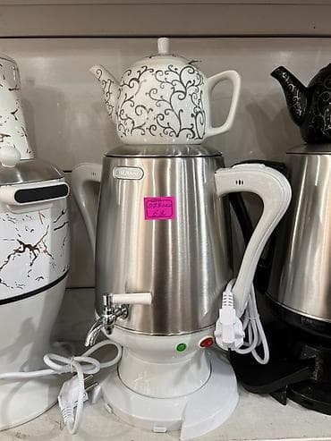 samovar: Yeni Elektrik Samovar, 4 l, Pulsuz çatdırılma — 3