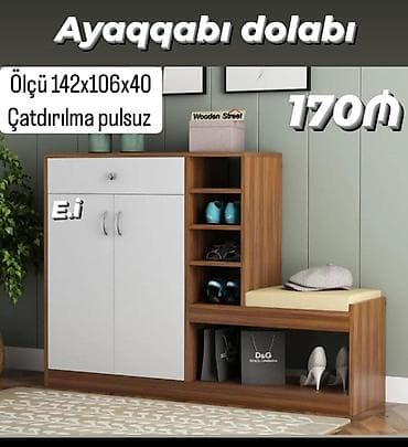 sapogi: Ayaqqabı dolabı 170 azn rəng seçimi var çatdırılma var yep yeni model — 1