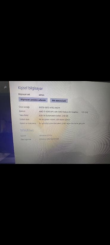 komputer notebook: Hec bir problemi yoxdur isleyir. Batareykayla sonur gerek adaptr — 7