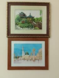 qızılın lom qiyməti: Çərçivəli şəkil tablolarhər biri 40 manata satılır — 3