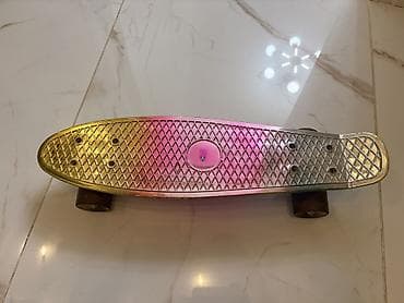 Mini kruizer tipli skeytbord - Gövdə: kompakt “penny board” ölçülü — 1