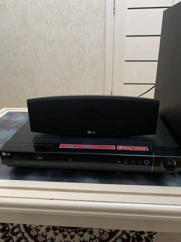 комп: LG ev kinoteatrı komplekti - Marka/model: LG (DVD receiver + mərkəzi — 3