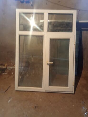 Yaxşı vezyetde 3eded eyni ölçüdə pencere plasdik ölçüsü 115 157