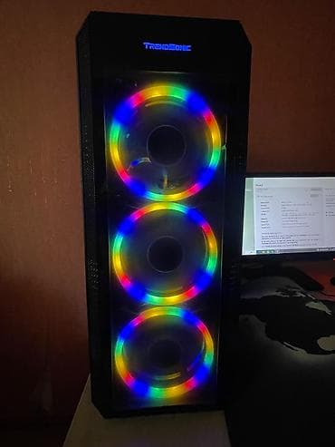 komputer dest: RGB işıqlanmalı oyun/ofis kompüteri Texniki göstəricilər: - — 2