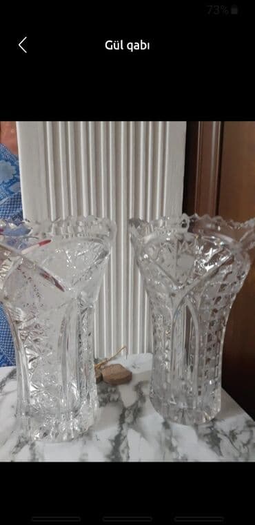 toy gülləri: Vaza dəsti, Xrustal — 3