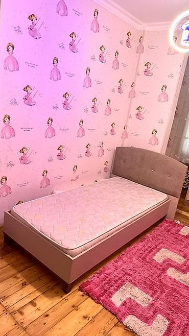 GALA brendinin üç qapılı qarderob dəsti və tək nəfərlik çarpayı — 4