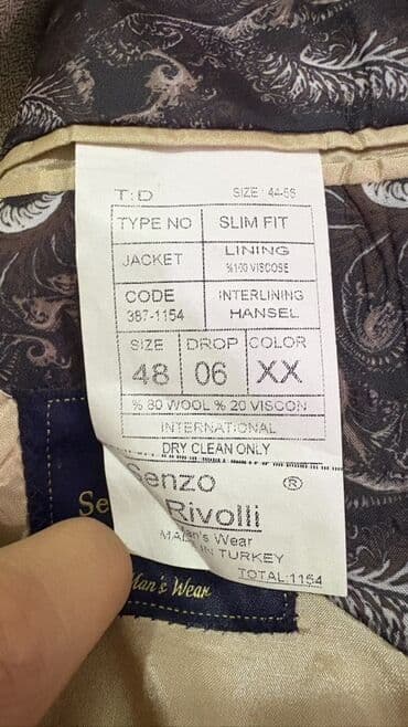 vecerni donlar instagram: Kostyum, Demisezon, rəng - Boz — 7