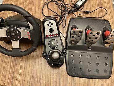 Logitech G27 oyun sükan dəsti REAL ALICIYA ENDIRIM Komplekt: - Force