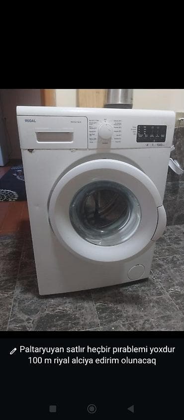 077 613 12 74 Regal paltaryuyan maşın - Ön yükləməli model - Proqram — 1
