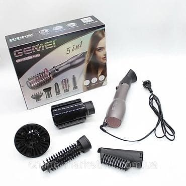 Фото и видеокамеры: Фен-расческа Gemei, Новый, Бесплатная доставка — 1