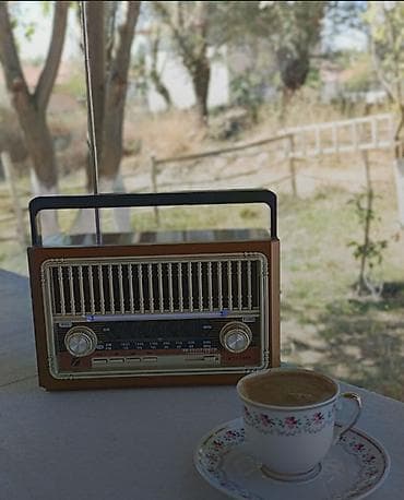 ses guclendirici: Nostalji görünüşlü kalonka Fm radio Bluetooth USB flashkart SD kart — 9