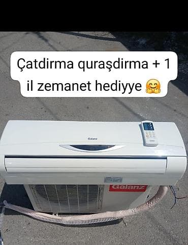 kondinsaner: Kondisioner Galanz 60 kv 18000 btu.1 İL Zemanet . Qiymet 450 azn — 1