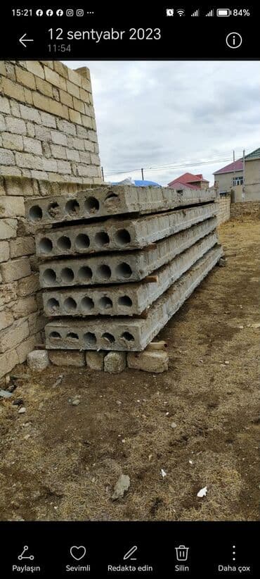 asma tavan qiymətləri: Beton panellrin satışı Hər ölcüdə beton Panel var Bakı və Bakı — 6