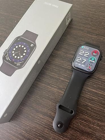 iphone aksesuar: Smart saat, Hoco, Sensor ekran, rəng - Qara — 4