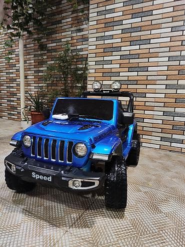 usaq geyimi: Uşaq üçün elektrikli off-road tipli maşın – “Speed” brendi, mavi rəng — 7