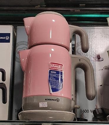 Samovar elektrik çaydan çaynik caydan caynik Korkmaz Turk istehsali — 3