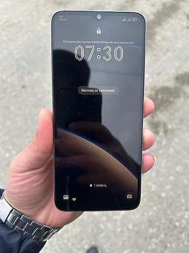 Honor X5b Plus, rəng - Mavi, Barmaq izi