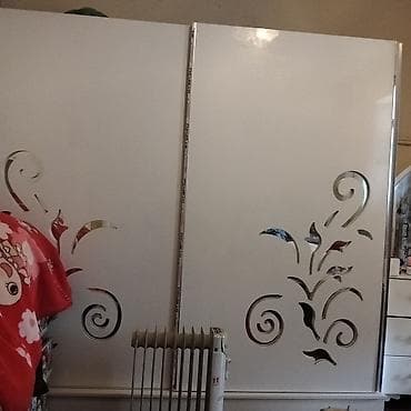 masa və stul: İkinəfərlik çarpayı, Dolab — 3