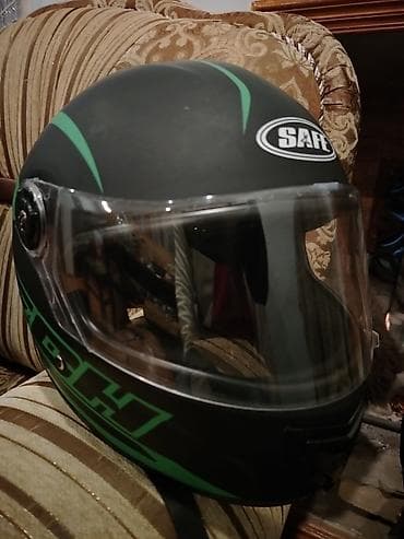 x9 skuter: SAFE brendinin tam üzlüklü motosiklet dəbilqəsi - Rəng və dizayn: mat — 2