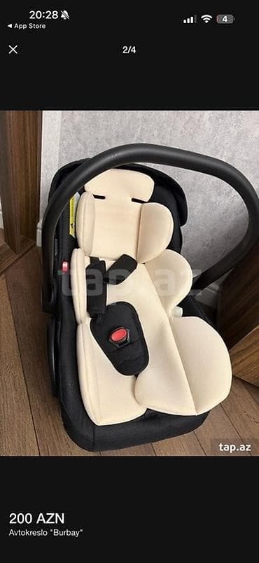 куплю детское автокресло: Burbay markalı uşaq avtomobil oturacağı, yeni doğulmuş körpələr və — 2