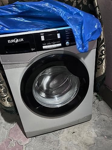 Краны водонагреватели: Стиральная машина Eurolux, 6 кг, Требуется ремонт, Автомат, Есть сушка — 1